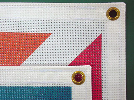 メッシュターポリン